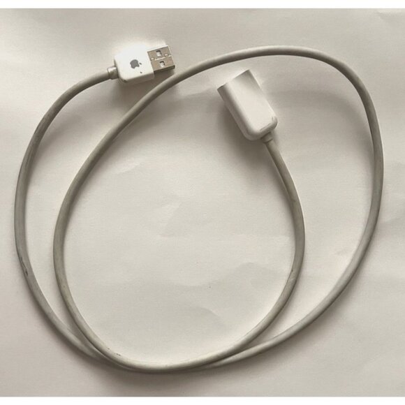 GENUINE Apple 3-Ft / 1M USB 2.0 Male to Female Keyboard Extension Cable - Picture 1 of 5